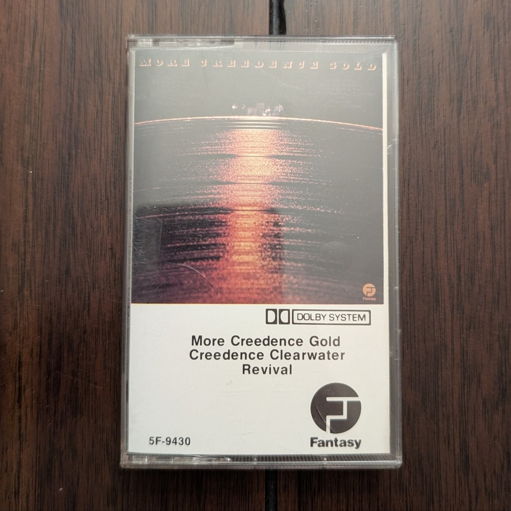 Vintage CCR 'More Creedence Gold' Cassette